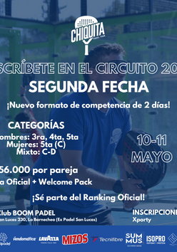 Cartel del torneo