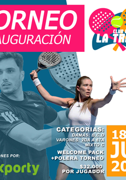 Cartel del torneo