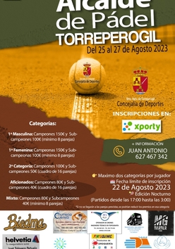 Cartel del torneo