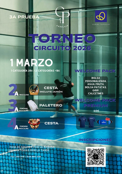 Cartel del torneo