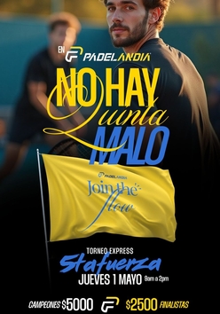 Cartel del torneo
