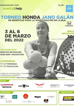 Cartel del torneo