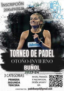 Cartel del torneo