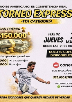 Cartel del torneo