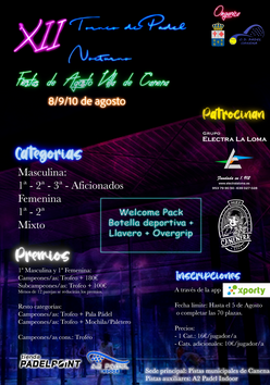 Cartel del torneo