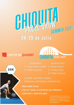 Cartel del torneo