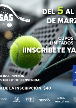 Cartel del torneo