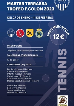 Cartel del torneo