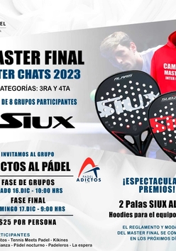 Cartel del torneo