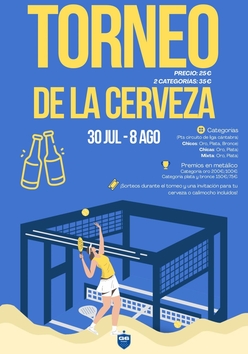 Cartel del torneo