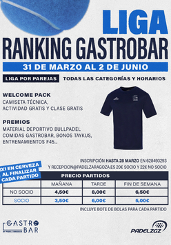 Cartel del torneo