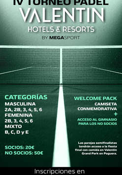 Cartel del torneo
