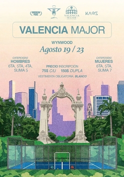 Cartel del torneo