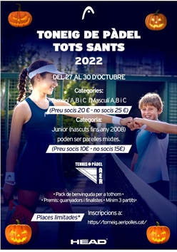 Cartel del torneo