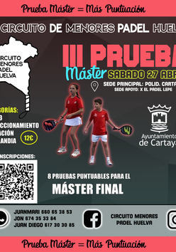 Cartel del torneo