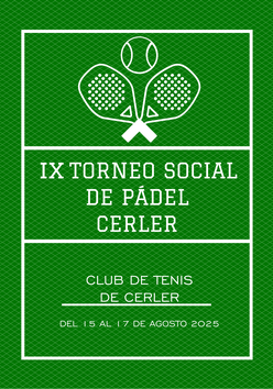 Cartel del torneo