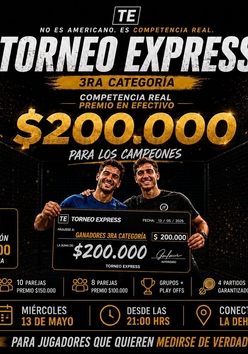 Cartel del torneo
