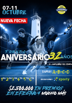 Cartel del torneo