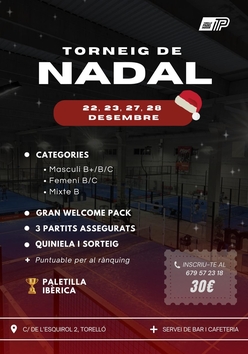 Cartel del torneo
