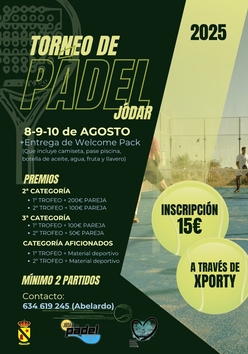 Cartel del torneo