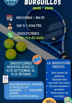 Cartel del torneo