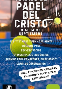 Cartel del torneo