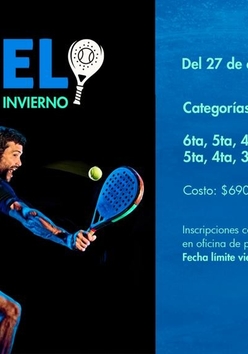 Cartel del torneo