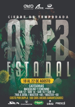Cartel del torneo