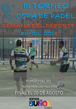 Cartel del torneo
