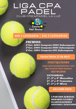 Cartel del torneo