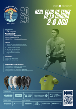 Cartel del torneo