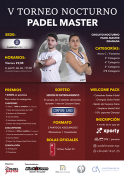 Cartel del torneo
