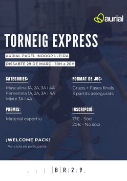 Cartel del torneo