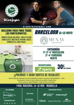 Cartel del torneo