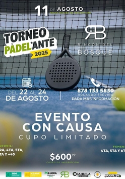 Cartel del torneo