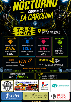 Cartel del torneo