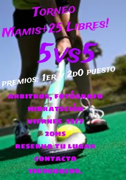 Cartel del torneo