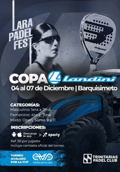 Cartel del torneo