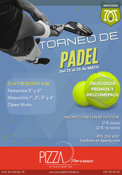 Cartel del torneo