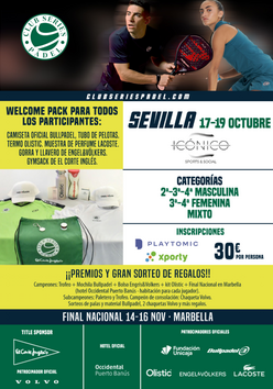 Cartel del torneo