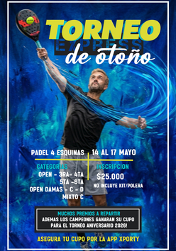 Cartel del torneo