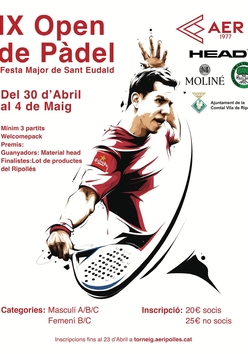 Cartel del torneo