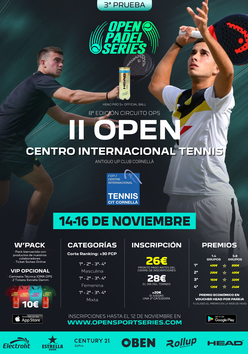 Cartel del torneo