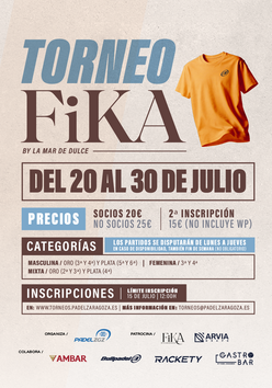 Cartel del torneo