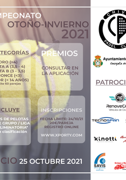 Cartel del torneo