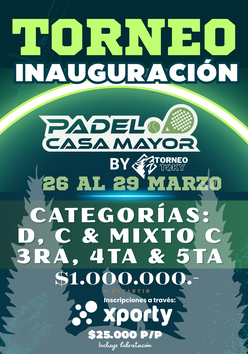 Cartel del torneo