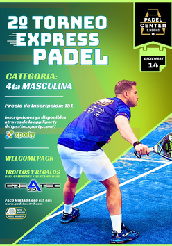 Cartel del torneo