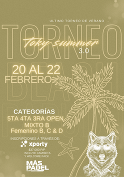 Cartel del torneo
