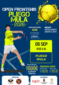 Cartel del torneo