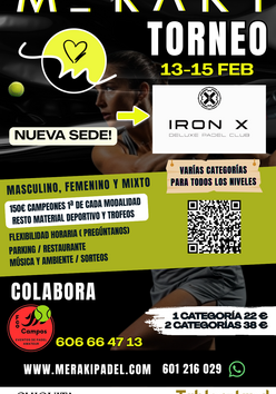 Cartel del torneo
